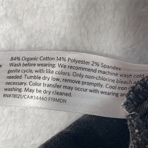 EILEEN FISHER TOOTHPICK JEANS D7 - Picture 5 of 5